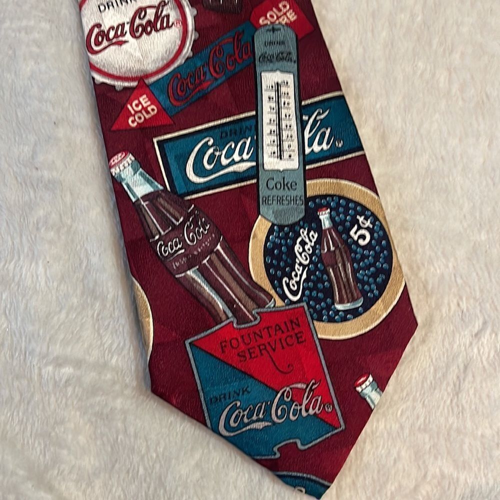 Coca Cola neck tie - Picture 2 of 7